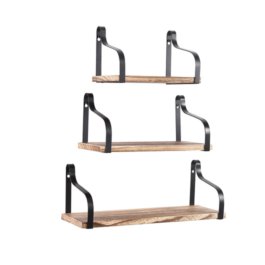 Levede Floating Shelf Brackets Display Shelves Bookshelf Wall Mount Rack Storage