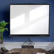 120 Inch Projector Screen Tripod Stand Home Outdoor Screens Cinema Portable HD3D