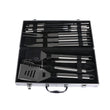 10Pcs Stainless Steel BBQ Tool Set Outdoor Barbecue Utensil Aluminium Grill Cook