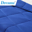 DreamZ Weighted Blanket Heavy Gravity Deep Relax 5KG Adult Double Navy