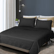 DreamZ Bedspread Coverlet Set Quilted Comforter Soft Pillowcases King Dark Grey