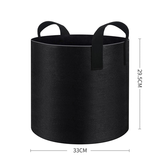 Fabric Plant Pots Grow Bags Container Planter Bag Pouch Root 7 Gallon Pot 5 Pack