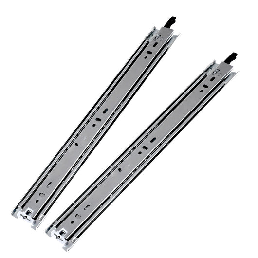 Drawer Slides Runners Locking Full Extension Ball Bearing Pair 75KG 18