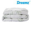 Dreamz Bamboo Pillowtop Mattress Topper Protector Waterproof Cool Cover Single