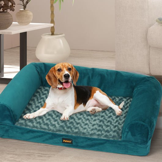 PaWz Pet Bed Sofa Dog Beds Bedding Soft Warm Mattress Cushion Pillow Mat Plush M