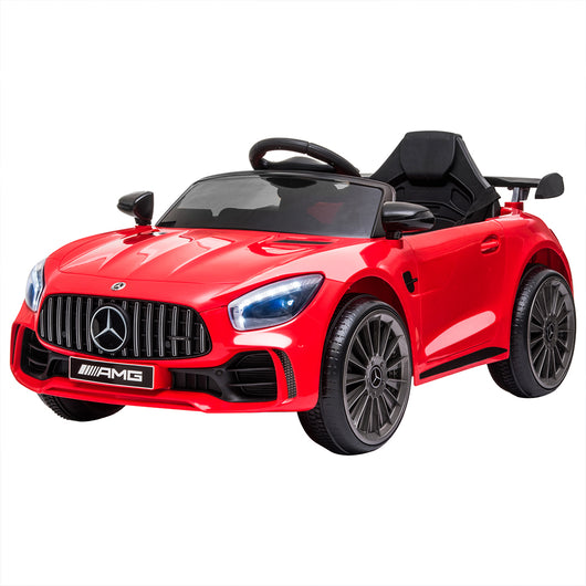 Kids Ride On Car 12V Battery Mercedes-Benz Licensed AMG GTR Toy Remote Control