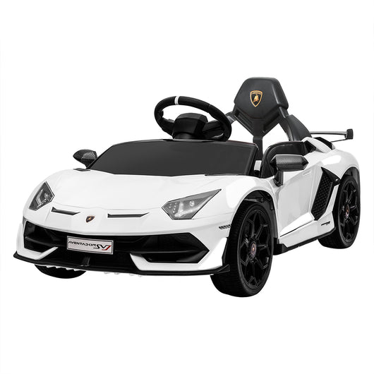 Kids Ride On Car Lamborghini SVJ Licensed Electric Dual Motor Toy Remote Control