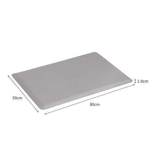 Marlow Anti Fatigue Mat Standing Desk Rug Kitchen Home Office Foam Grey 50x80