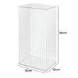 Bearbrick Display Case 400% Acrylic Plastic Storage Box Protect Dustproof  Clear