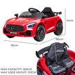 Kids Ride On Car 12V Battery Mercedes-Benz Licensed AMG GTR Toy Remote Control